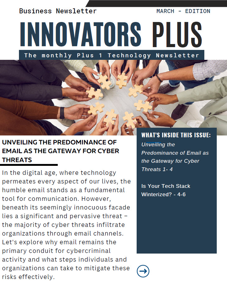 plus1 technology newsletter march 2024